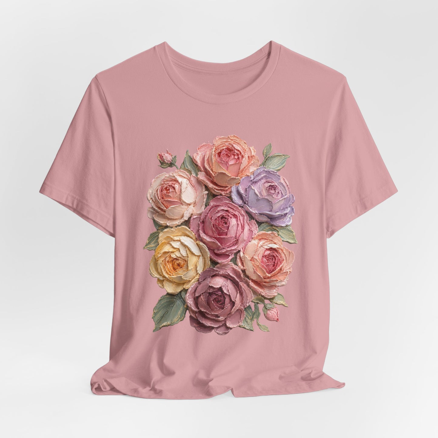Impasto Rose Bouquet