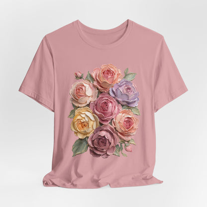 Impasto Rose Bouquet