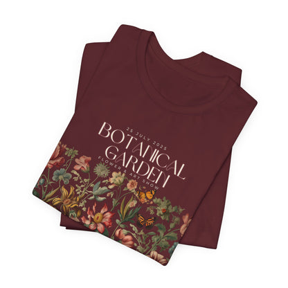 Botanical Garden Floral Tee — Vintage Flower Garden T-Shirt