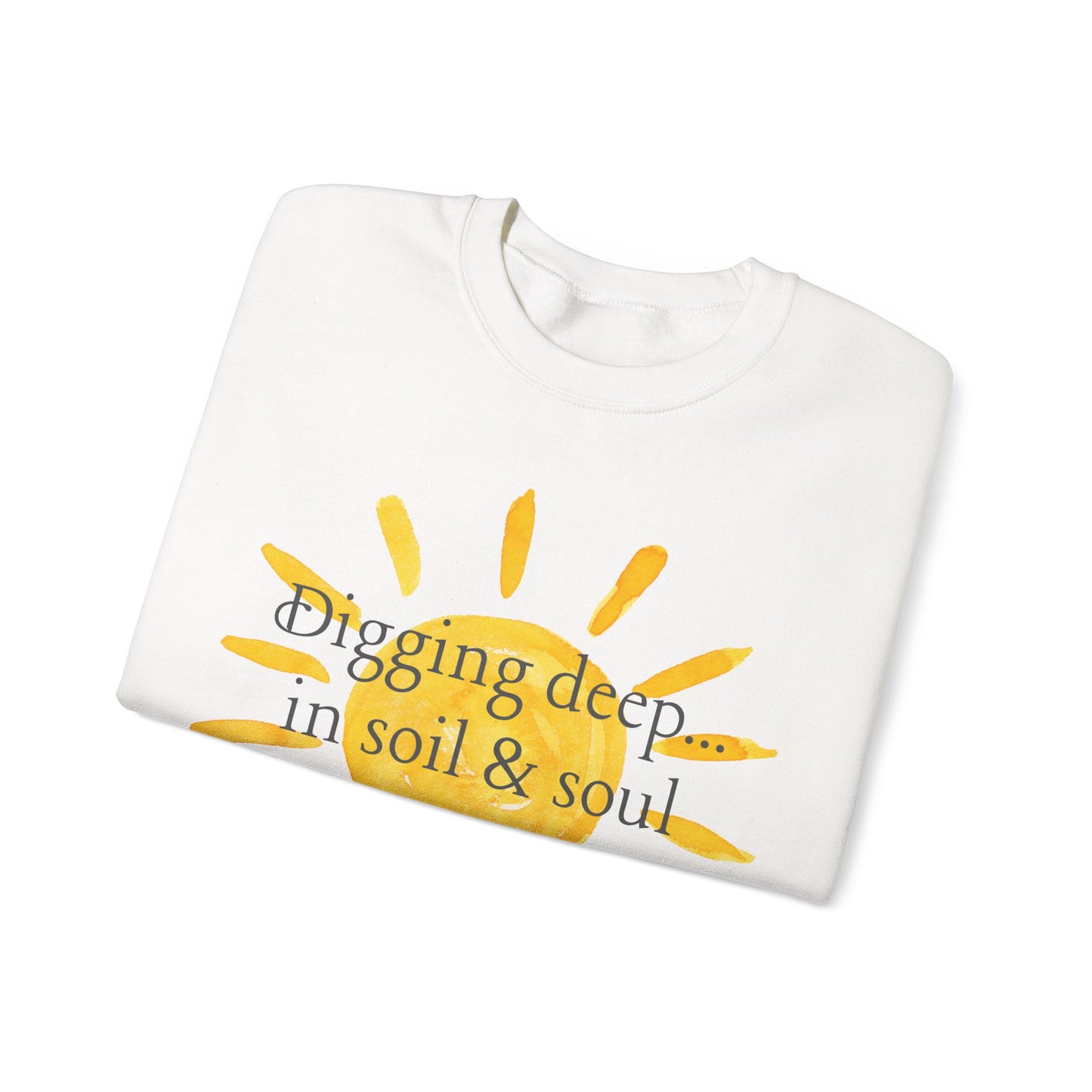 Digging Deep in Soil & Soul — Gardening & Self-Reflection Tee