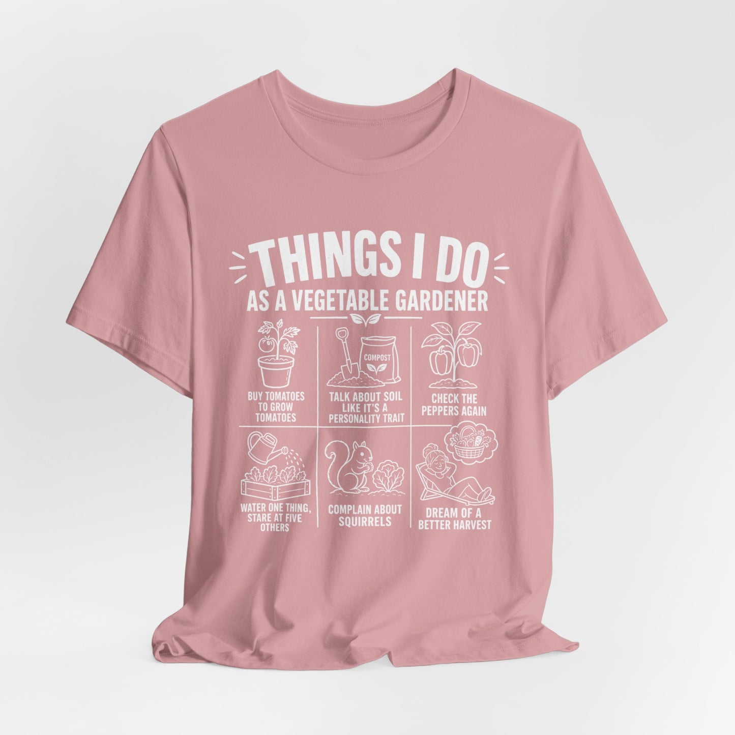 Things I Do Vegetable Gardiner Tee