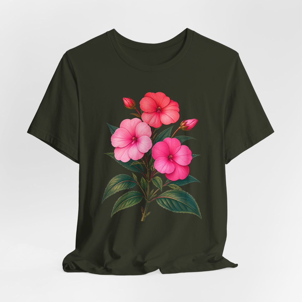 Botanical Impatiens Tee