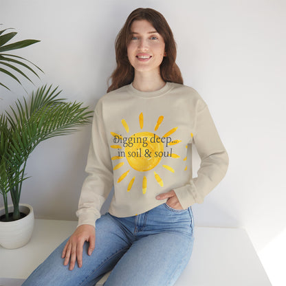 Digging Deep in Soil & Soul — Gardening & Self-Reflection Tee