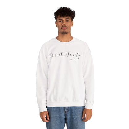 Eternal Family #Goals Sweatshirt – Cozy Faith-Inspired Crewneck
