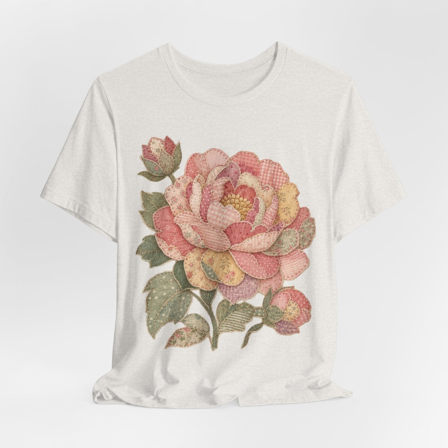Patchwork Style Peony