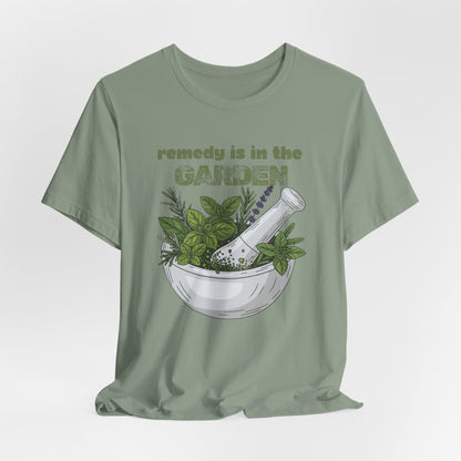 Remedy Is in the Garden Mortar & Pestle