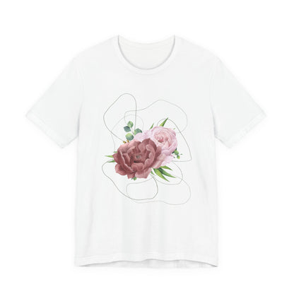 Vintage Floral Bouquet — Elegant Botanical Art Tee