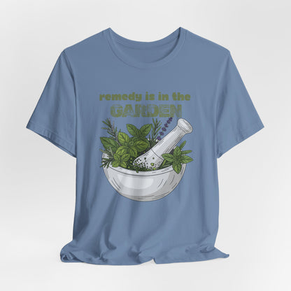 Remedy Is in the Garden Mortar & Pestle