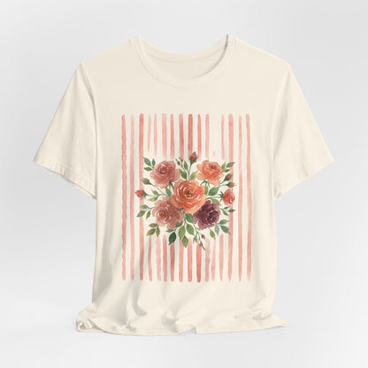 Rose Stripe Tee