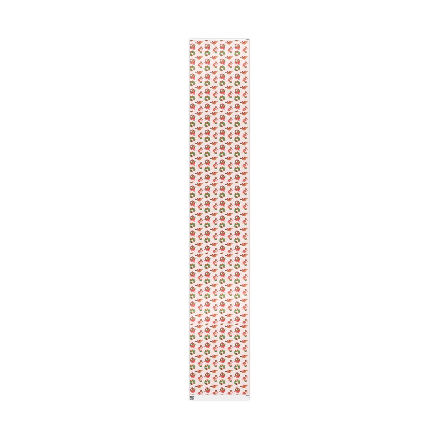 Christmas Sleigh Dogs Wrapping Paper