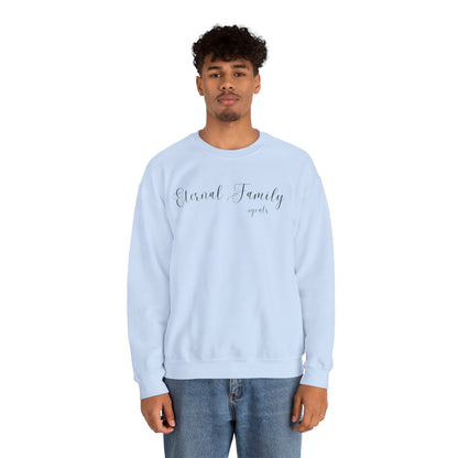 Eternal Family #Goals Sweatshirt – Cozy Faith-Inspired Crewneck