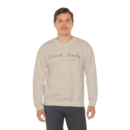 Eternal Family #Goals Sweatshirt – Cozy Faith-Inspired Crewneck