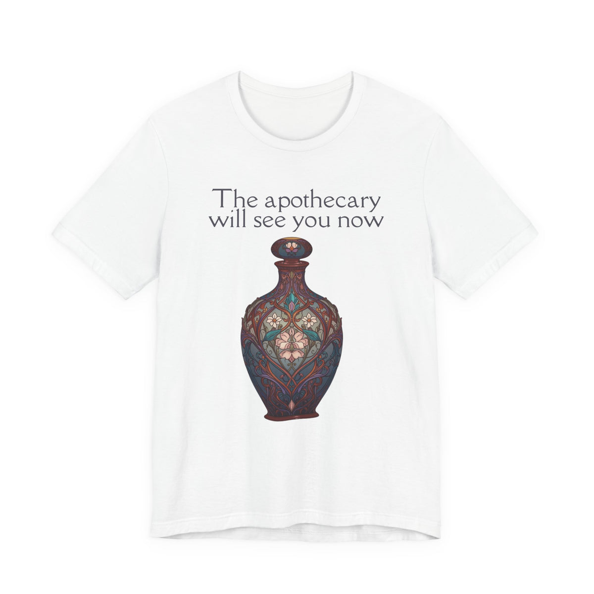 Art Nouveau Apothecary Bottle Tee