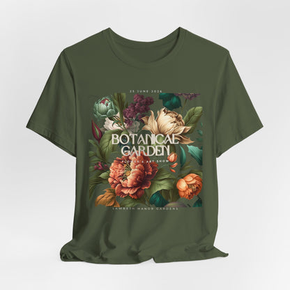 Botanical Garden Floral Tee — Vintage Garden Flowers Shirt