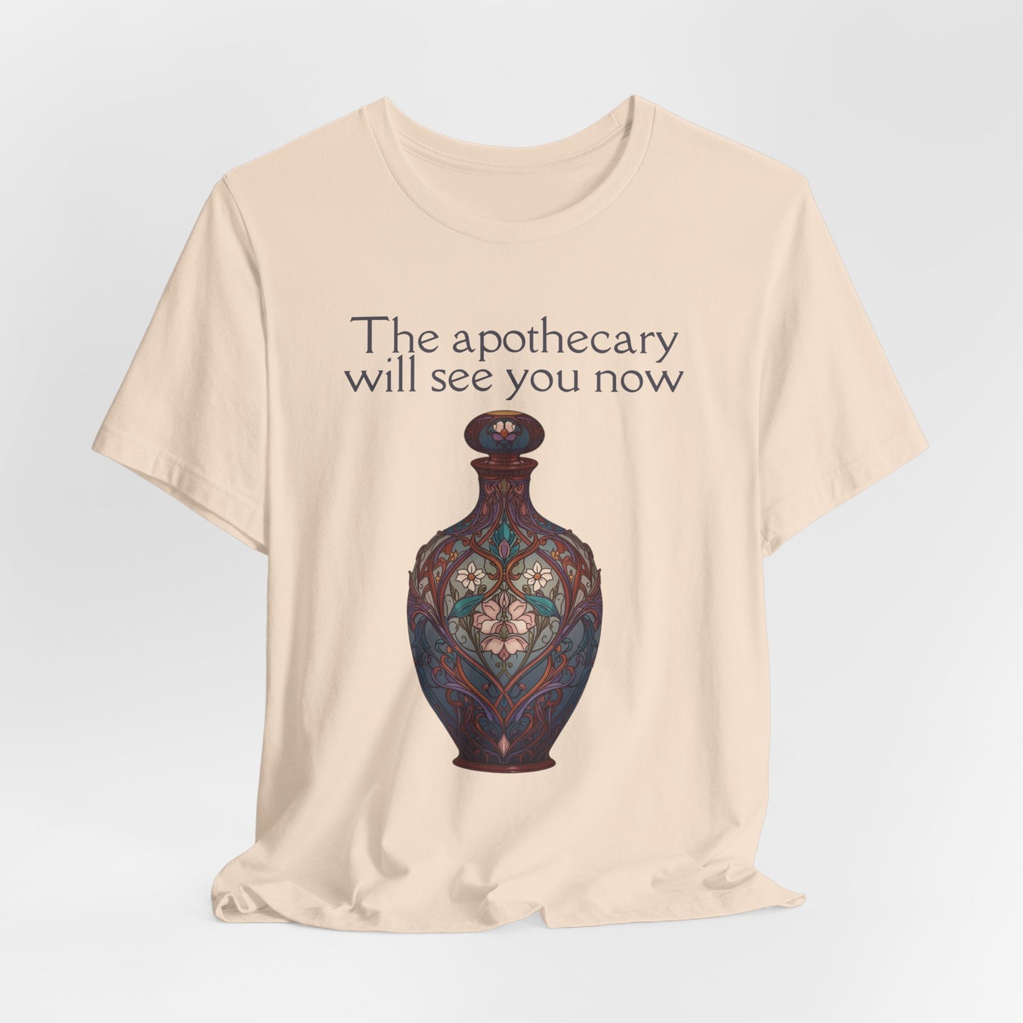 Art Nouveau Apothecary Bottle Tee