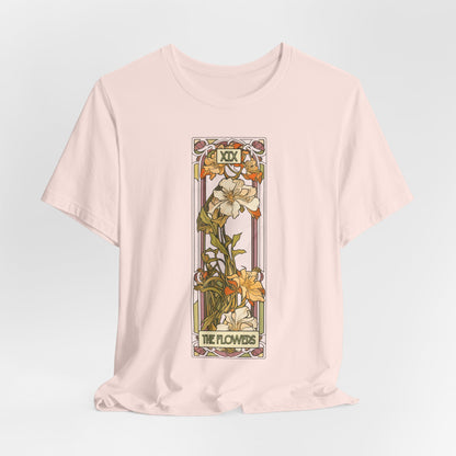 Art Nouveau Floral Tee — Iris Design