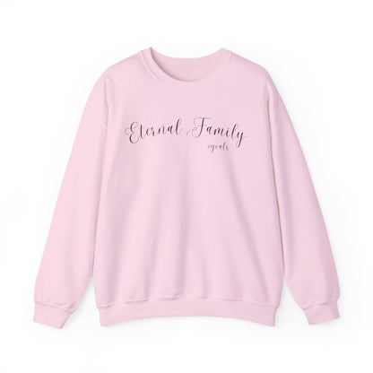 Eternal Family #Goals Sweatshirt – Cozy Faith-Inspired Crewneck