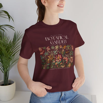 Botanical Garden Floral Tee — Vintage Flower Garden T-Shirt