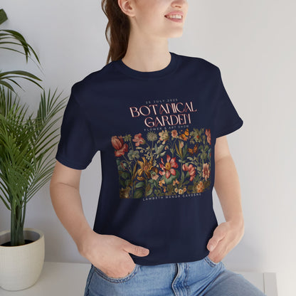 Botanical Garden Floral Tee — Vintage Flower Garden T-Shirt
