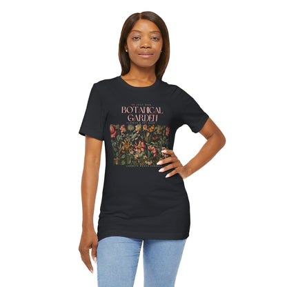 Botanical Garden Floral Tee — Vintage Flower Garden T-Shirt