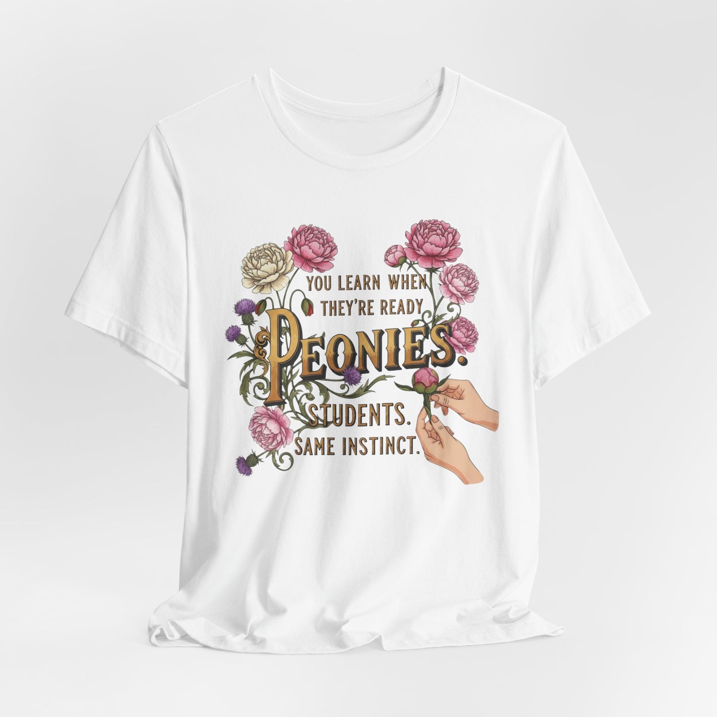 You Learn When They're Ready- Teacher Tee
