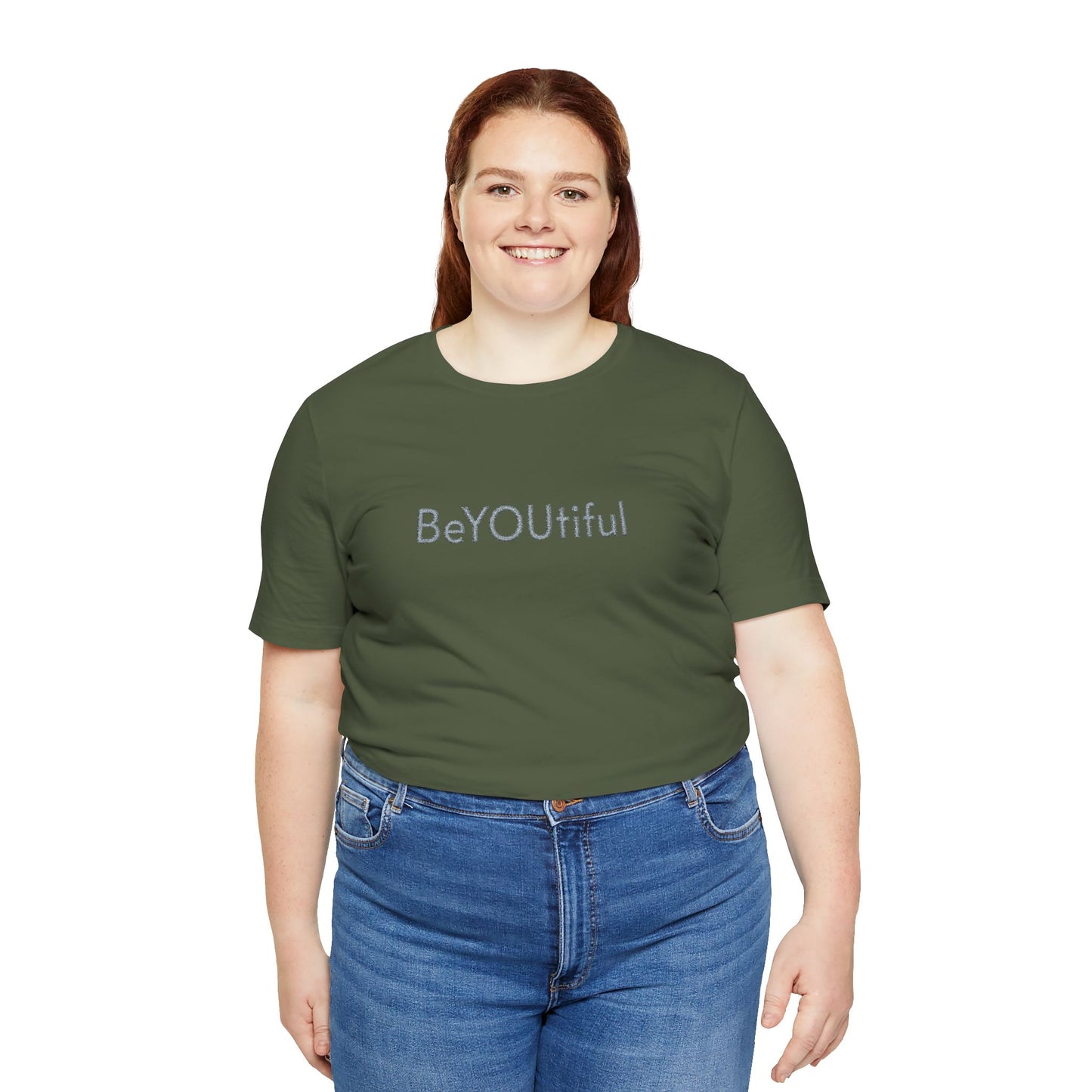 BeYOUtiful Embroidered Affirmation Tee