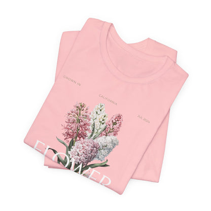 Flower Farmer T‑Shirt — Floral Bouquet Gardening Tee for Women & Men