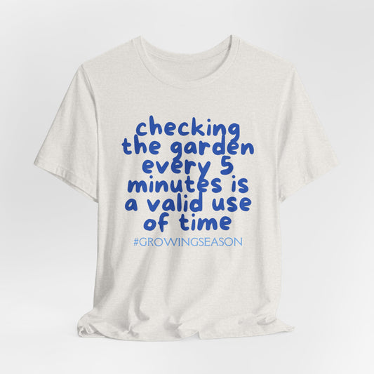 Checking the Garden Tee