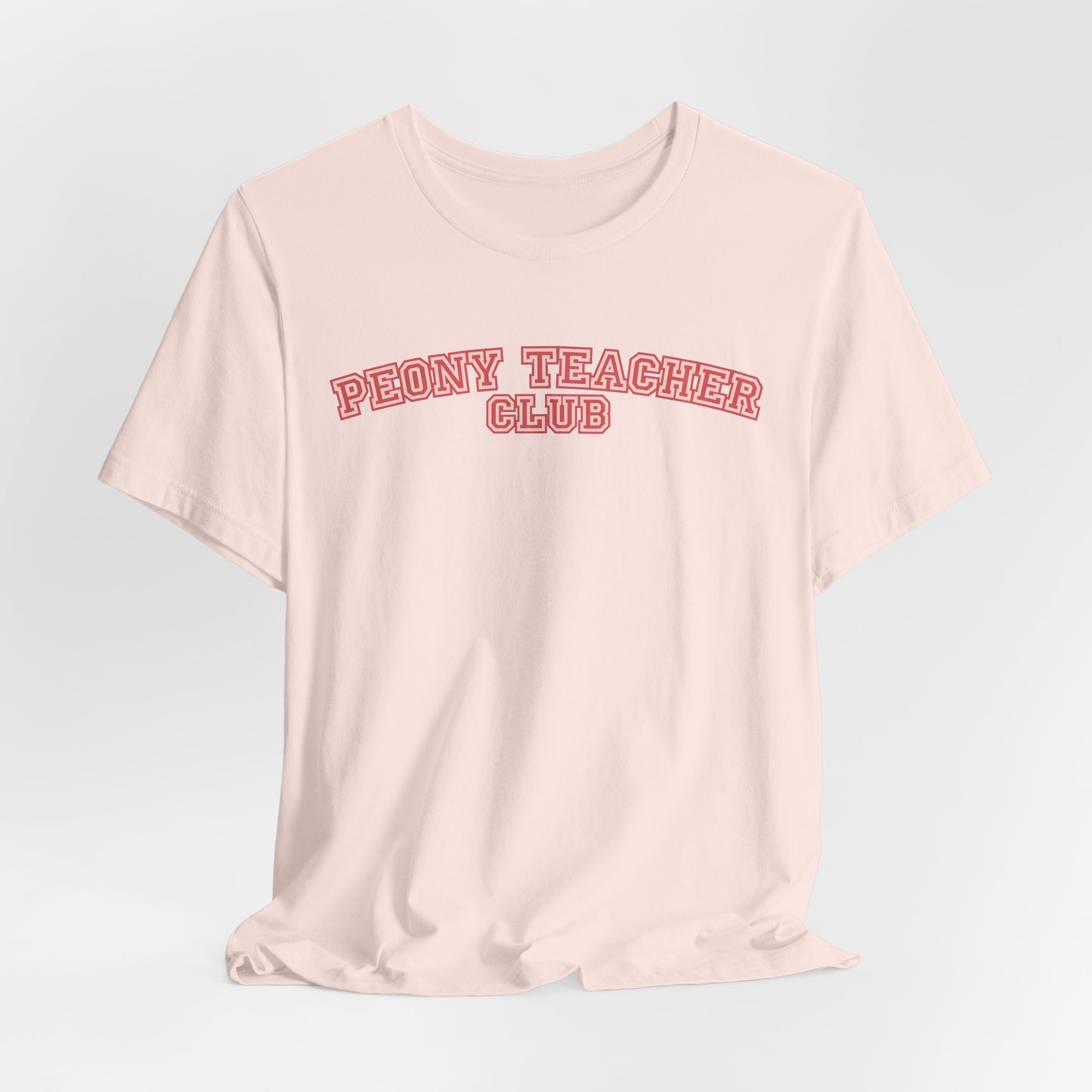 Peony Teacher Club T-Shirt
