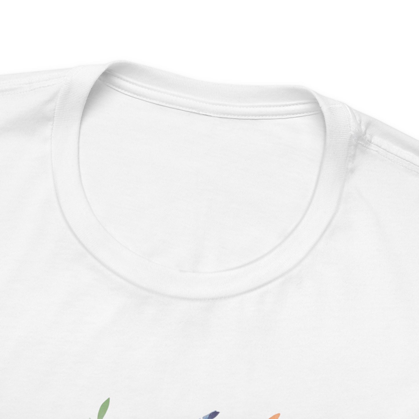 Classic Floral Vase – Minimal Feel-Good Unisex Tee