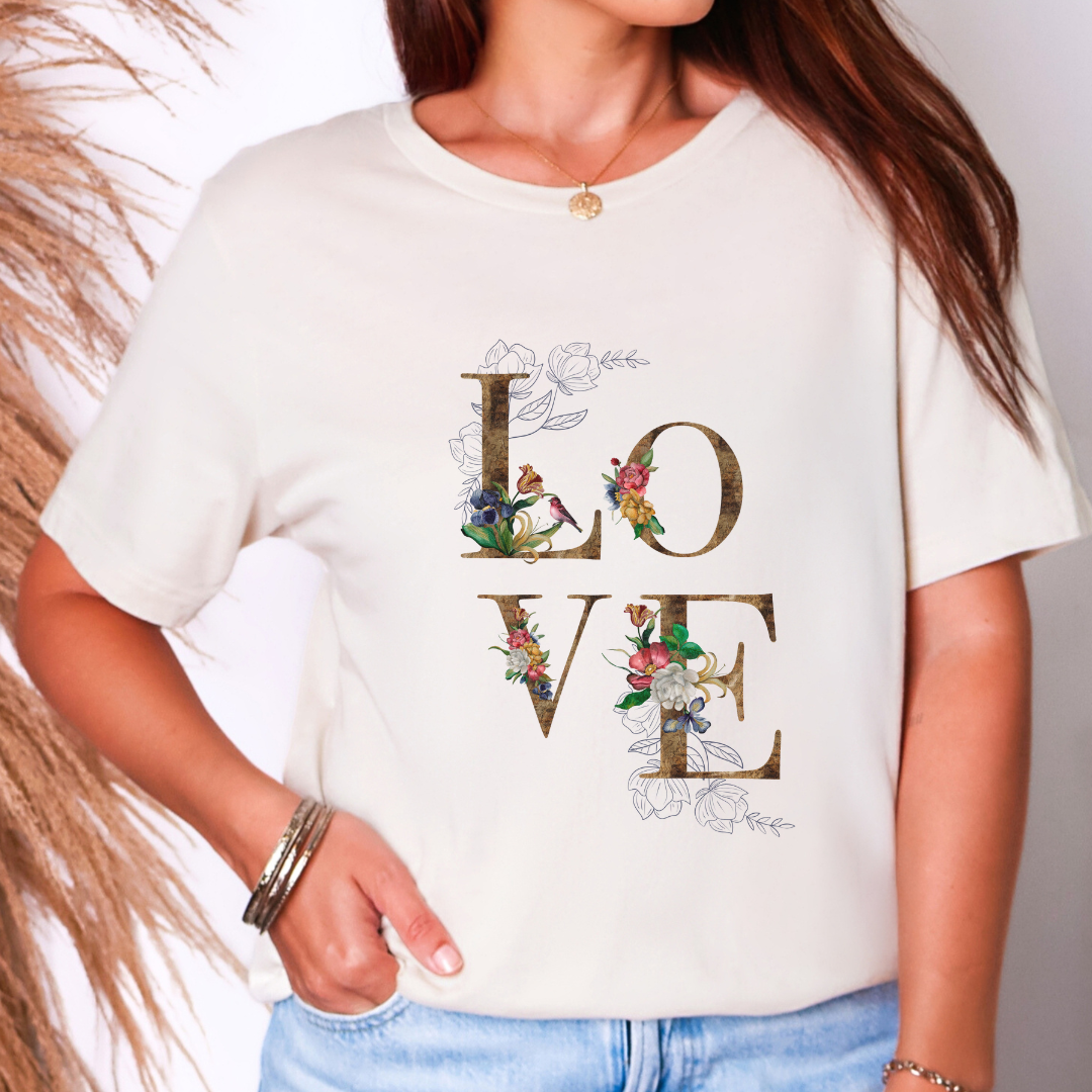 Love Floral T-Shirt