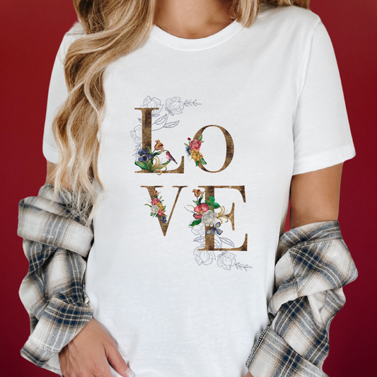 Love Floral T-Shirt