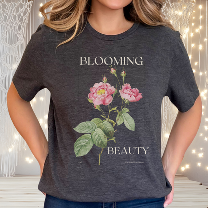 Blooming Beauty Vintage Peony Tee