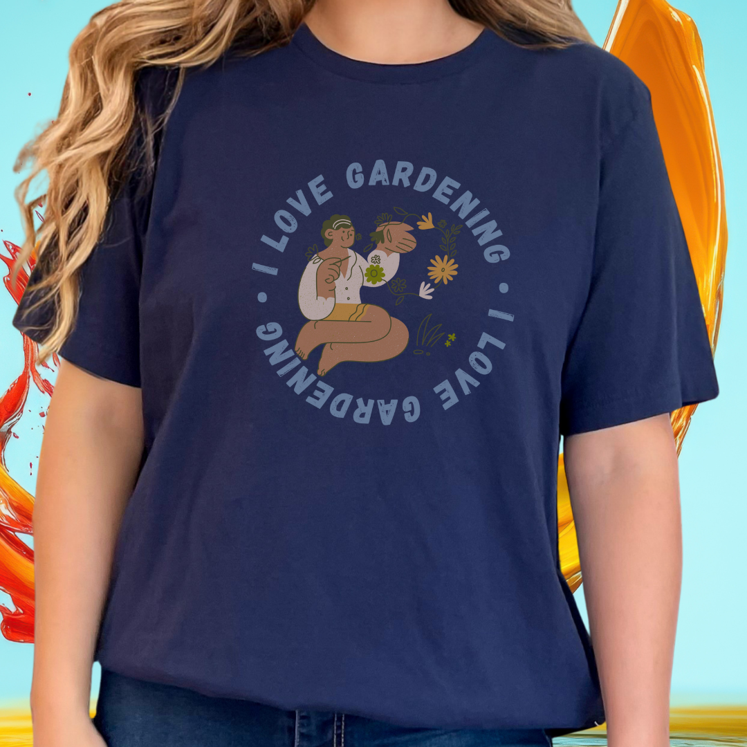 I Love Gardening Tee – Cozy Garden Lover Graphic Shirt