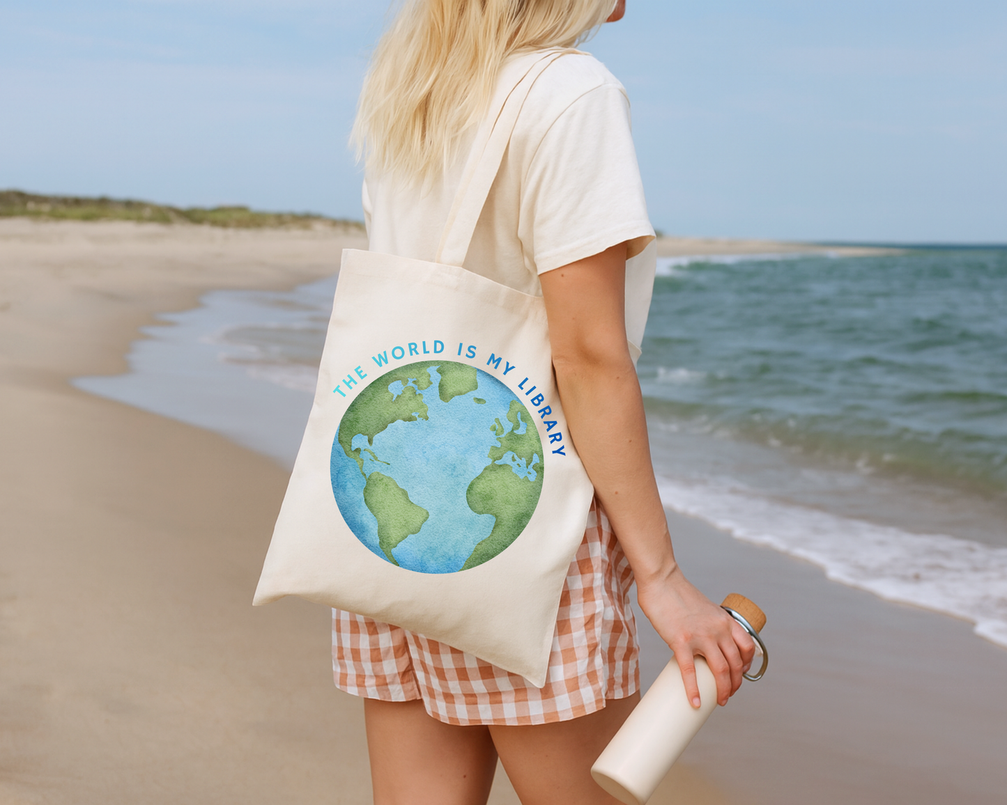 The World Is My Library Tote