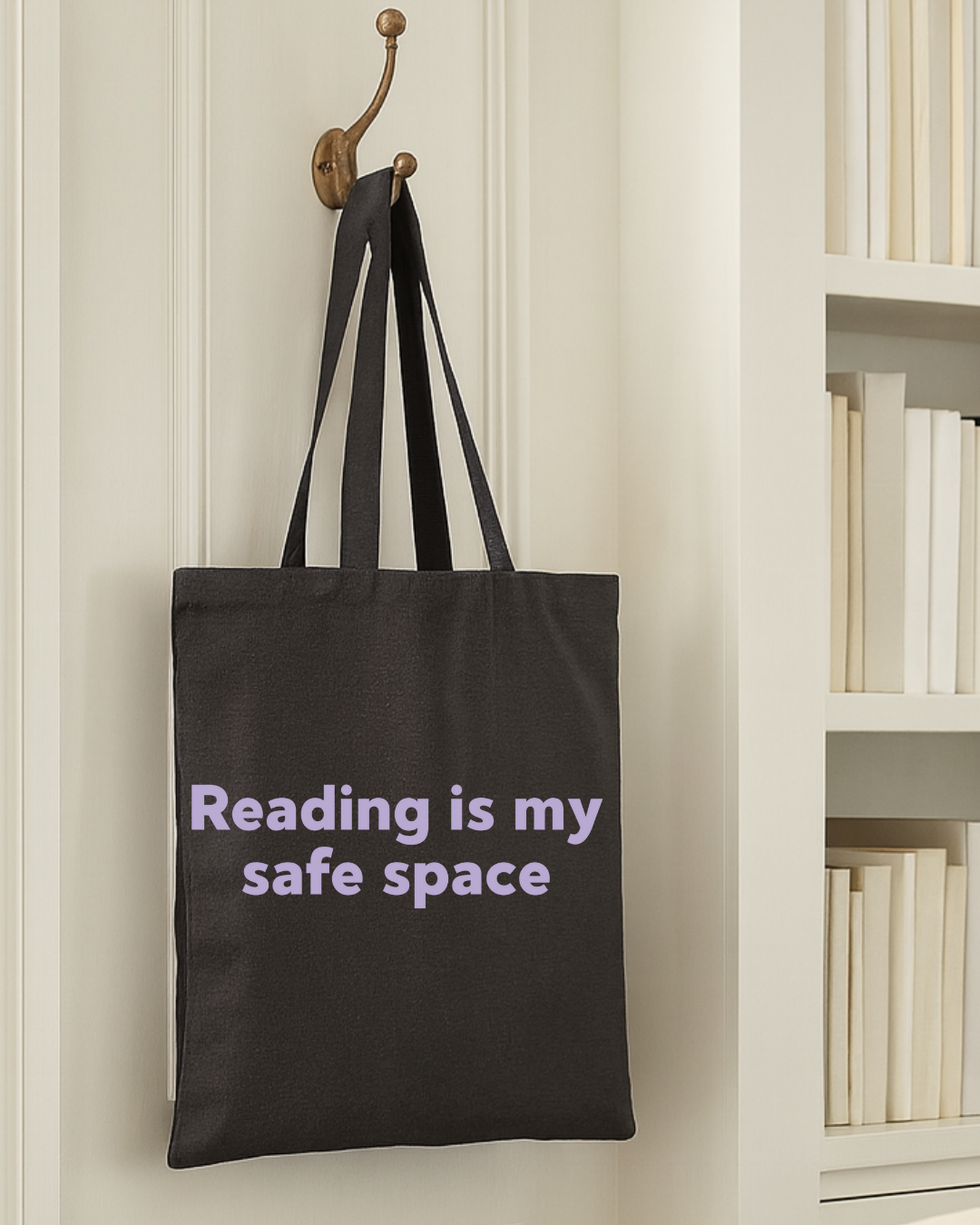 Reading Is My Safe Space Tote