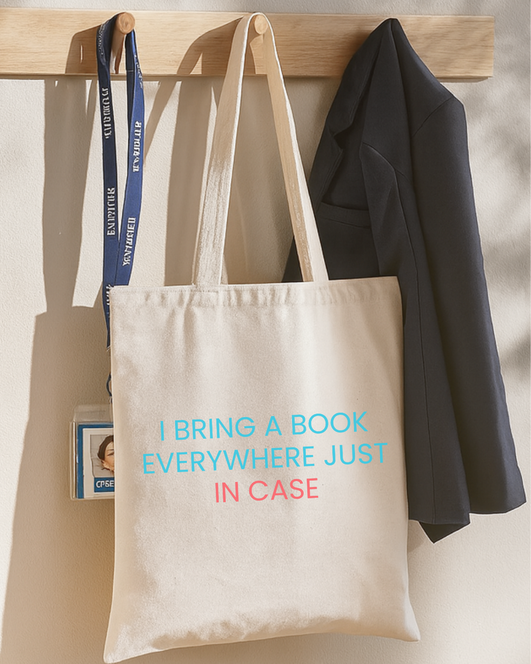 I Bring a Book Everywhere Tote