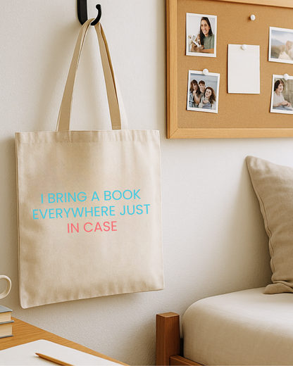 I Bring a Book Everywhere Tote