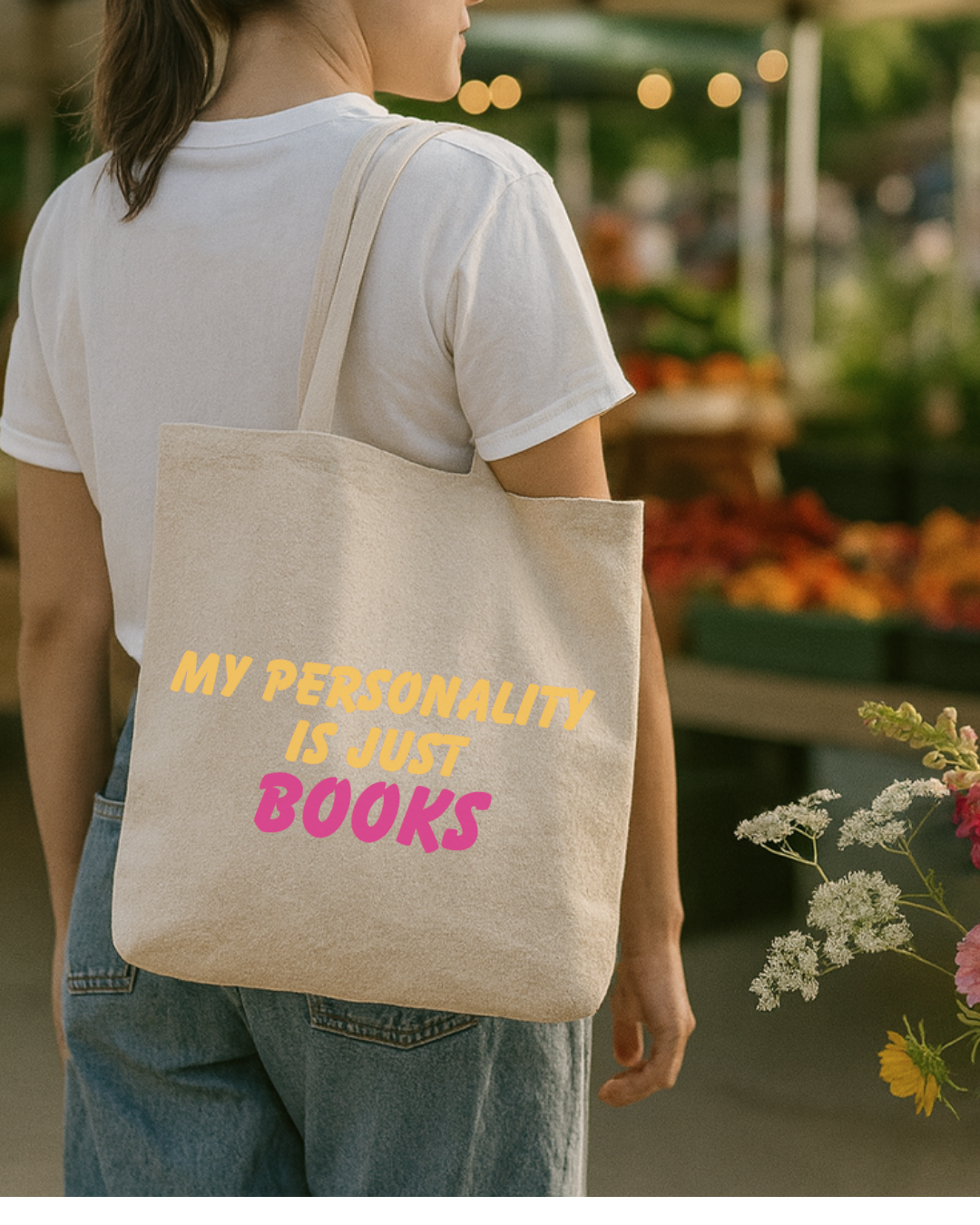 My Personality Is Just Books Tote