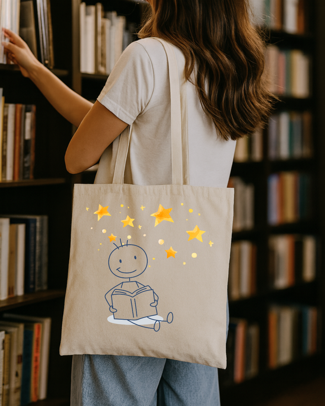 Reading Under the Stars Tote