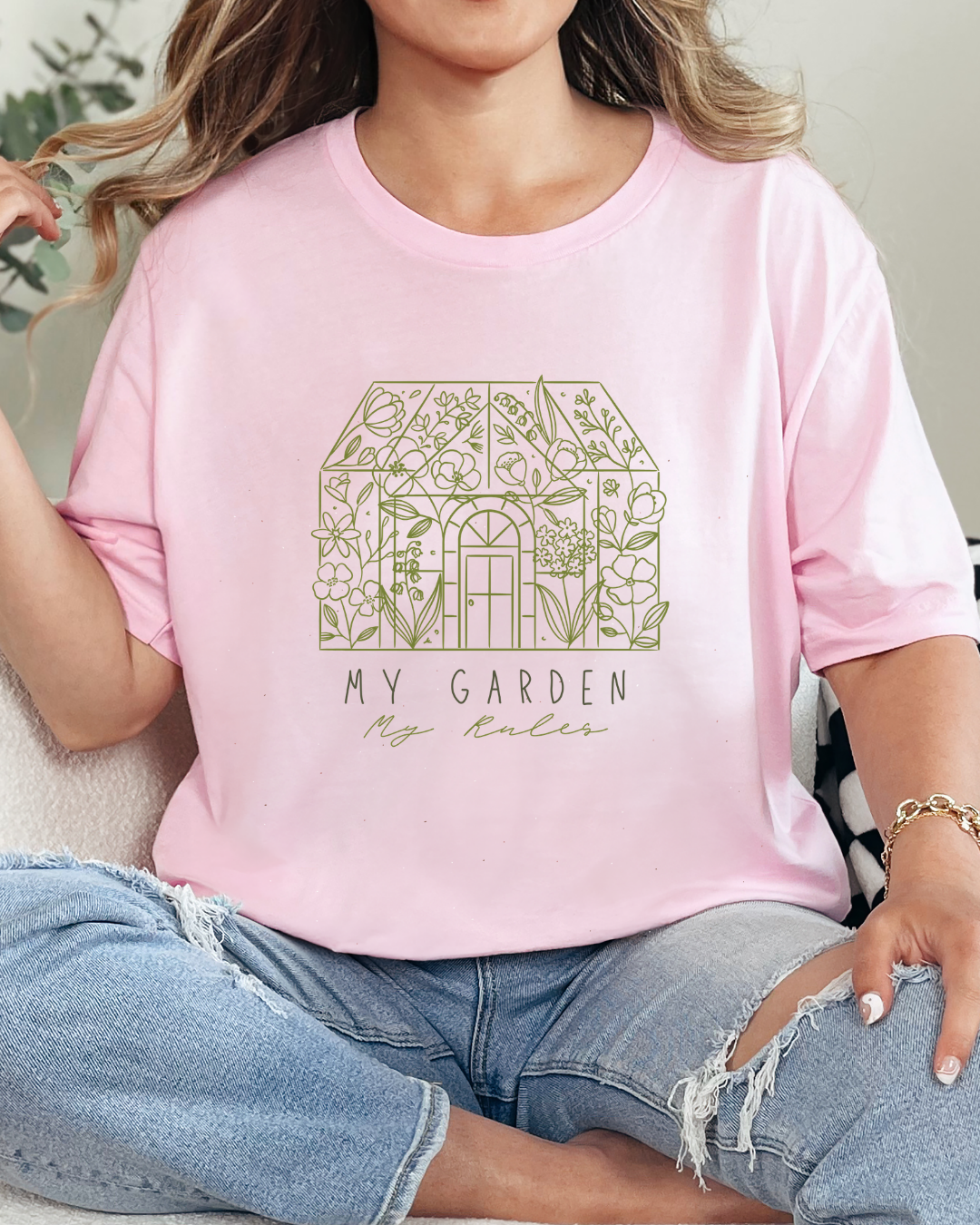 My Garden, My Rules Botanical Greenhouse Tee