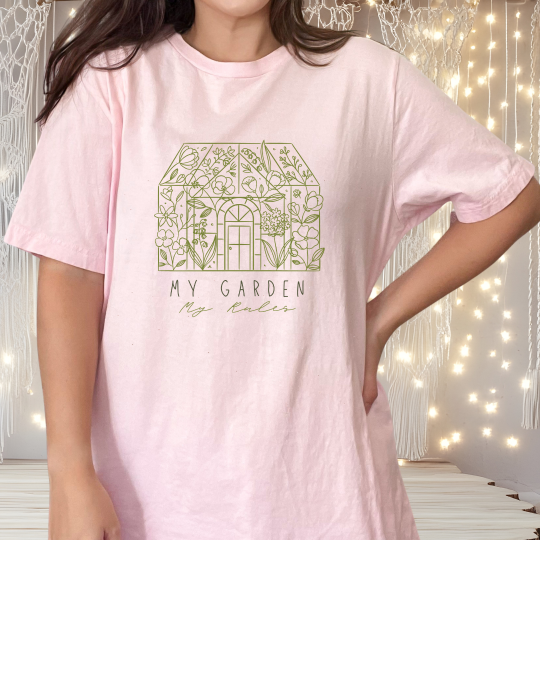 My Garden, My Rules Botanical Greenhouse Tee