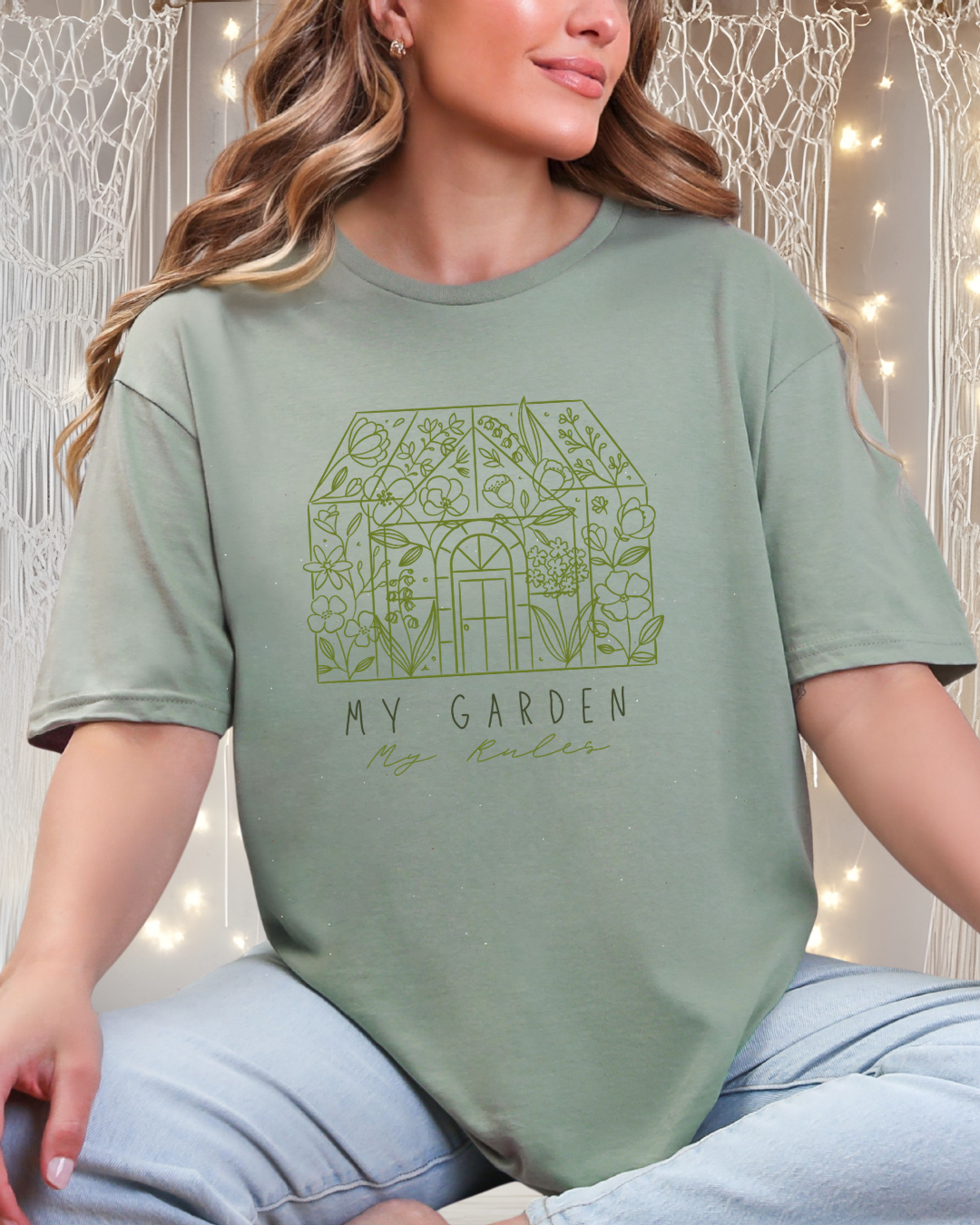 My Garden, My Rules Botanical Greenhouse Tee