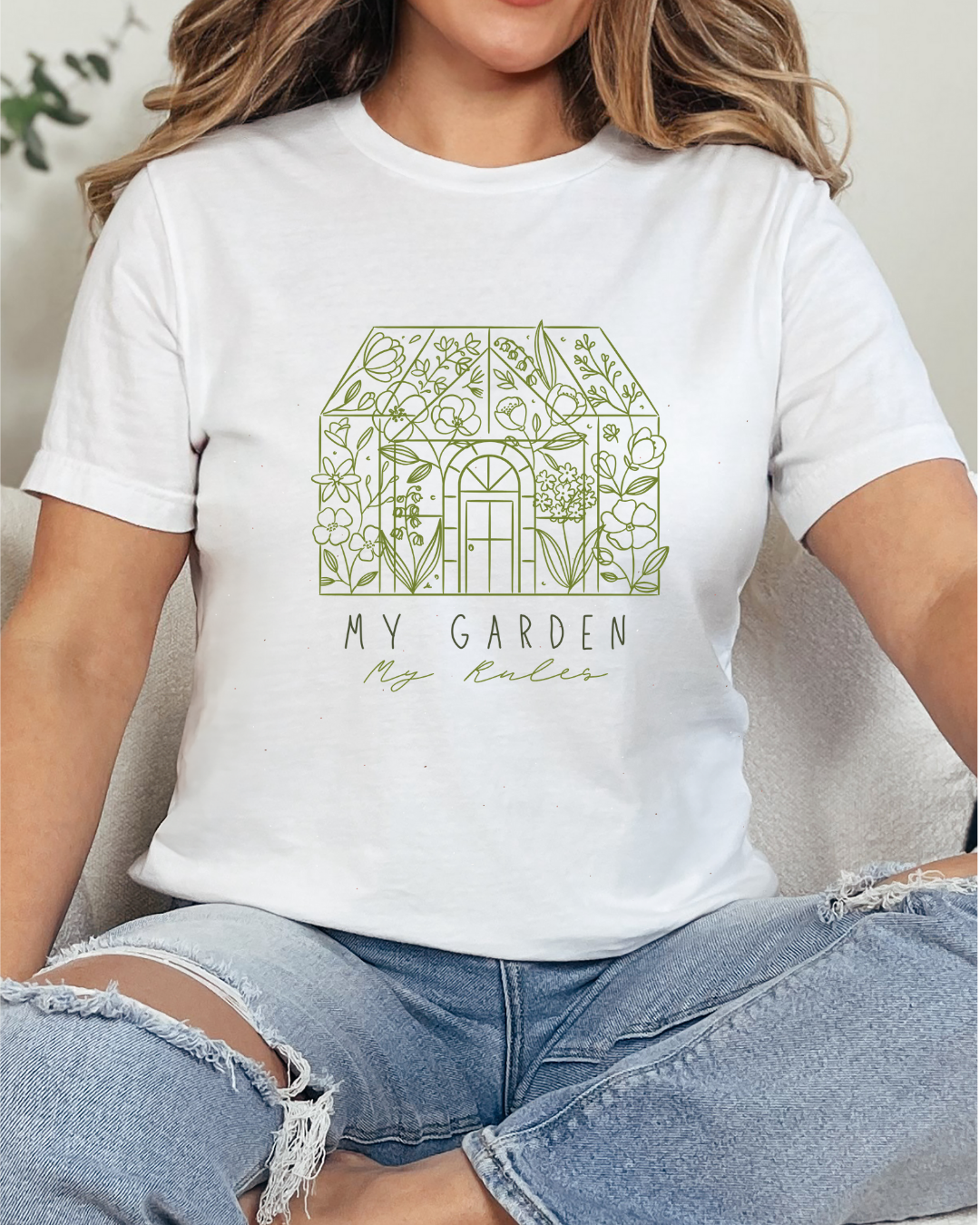 My Garden, My Rules Botanical Greenhouse Tee