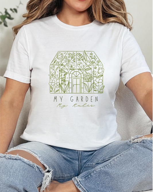My Garden, My Rules Botanical Greenhouse Tee