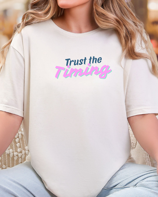Trust the Timing | Faith & Patience Graphic Tee