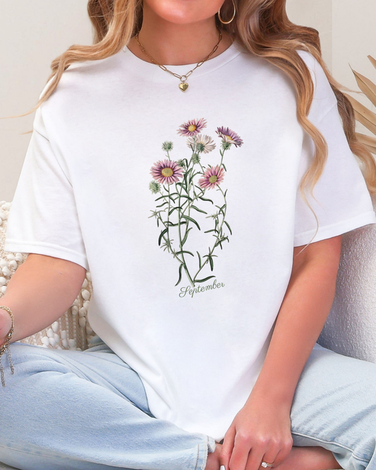 September Birth Flower Aster