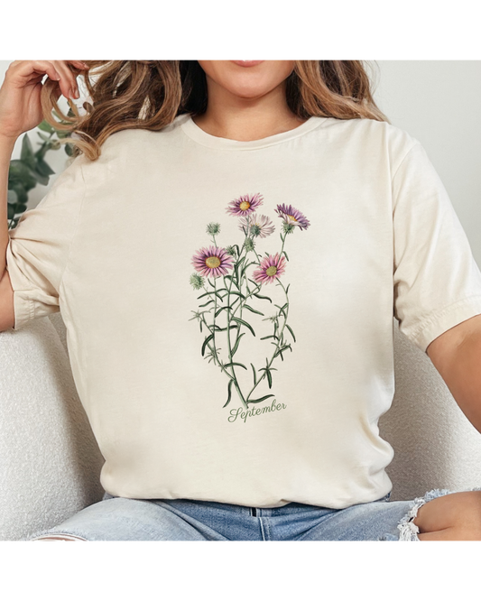 September Birth Flower Aster