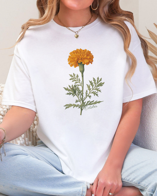 October Birth Flower - Merigold