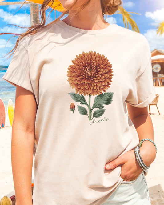 November Birth Flower — Chrysanthemum